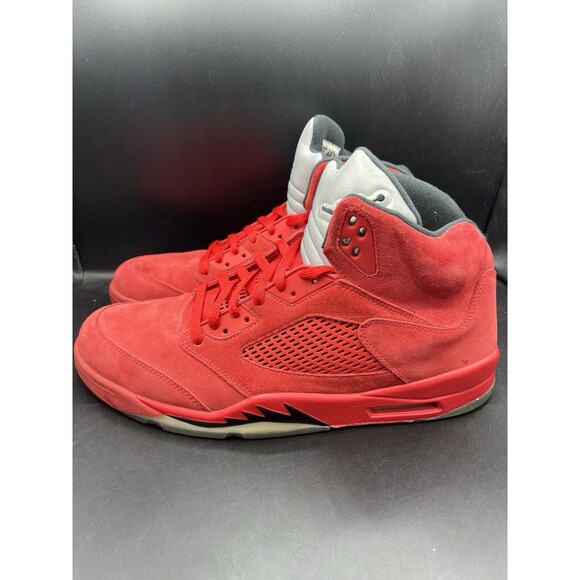 Air Jordan 5 Retro \'Red Suede\' Men’s Size 15 (136027-602) Clean No Box main image 14